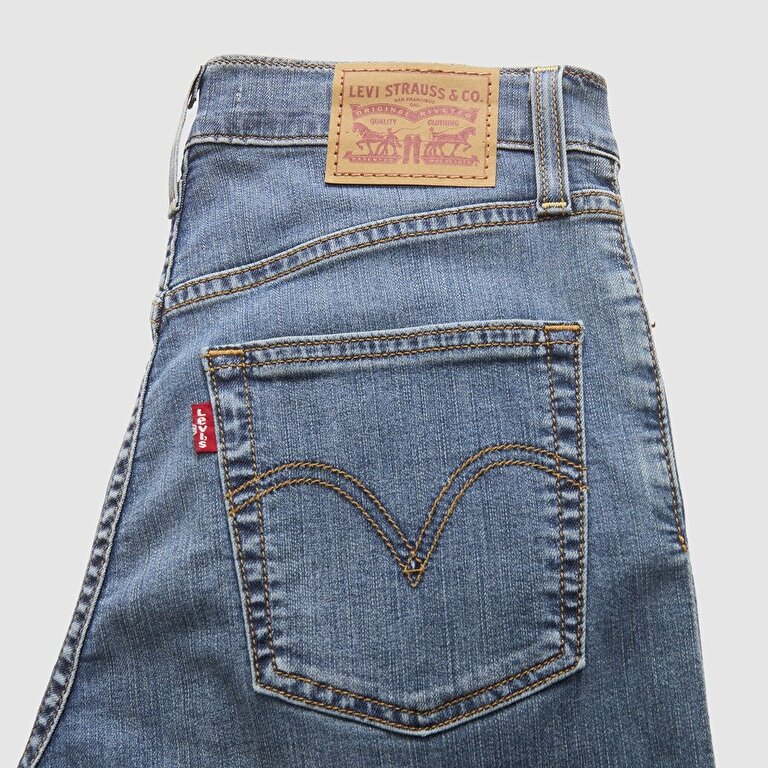 Ribcage Straight Ankle Kadın Jean Pantolon - Curious Cool