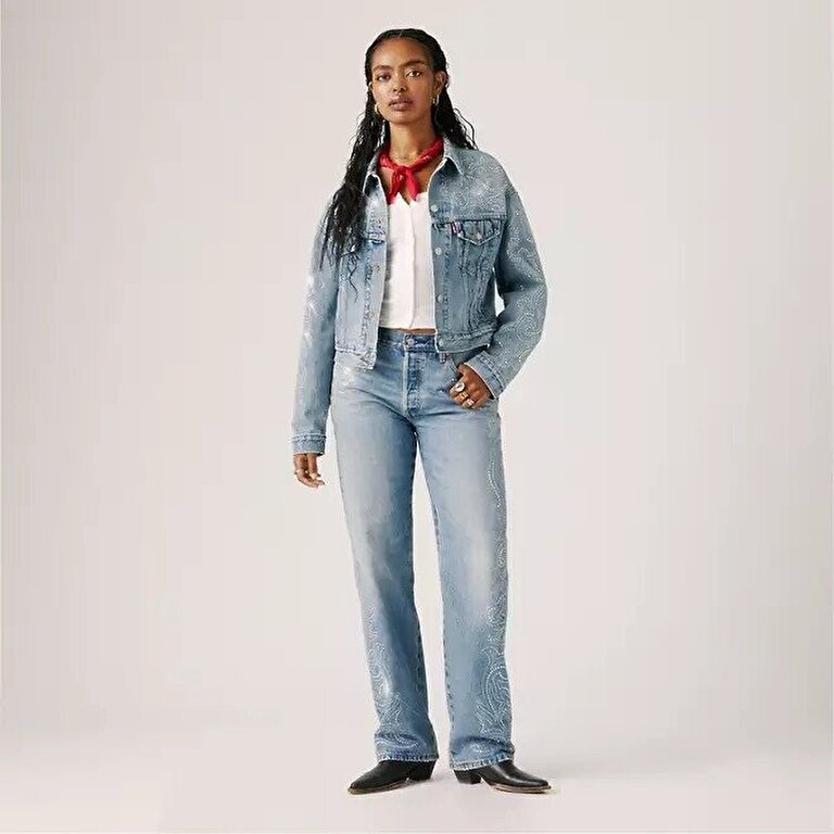 501® '90s Kadın Jean Pantolon - Western Crystal