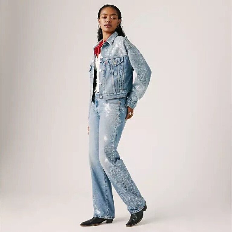 501® '90s Kadın Jean Pantolon - Western Crystal