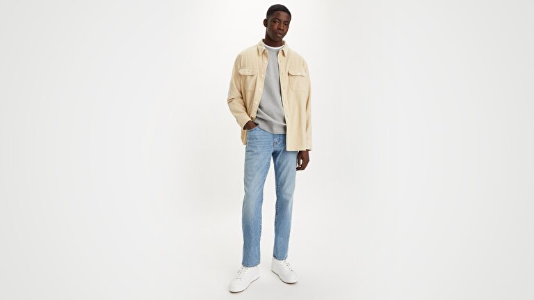 511™ Slim Erkek Jean Pantolon - Light Indigo Stonewash