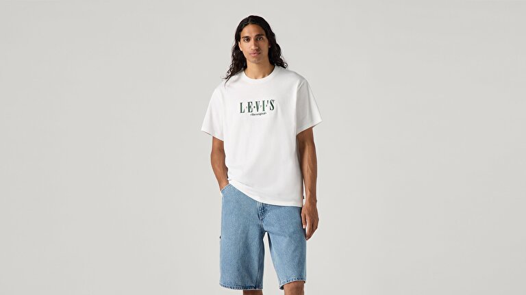 Relaxed Fit Short Sleeve Graphic Tişört