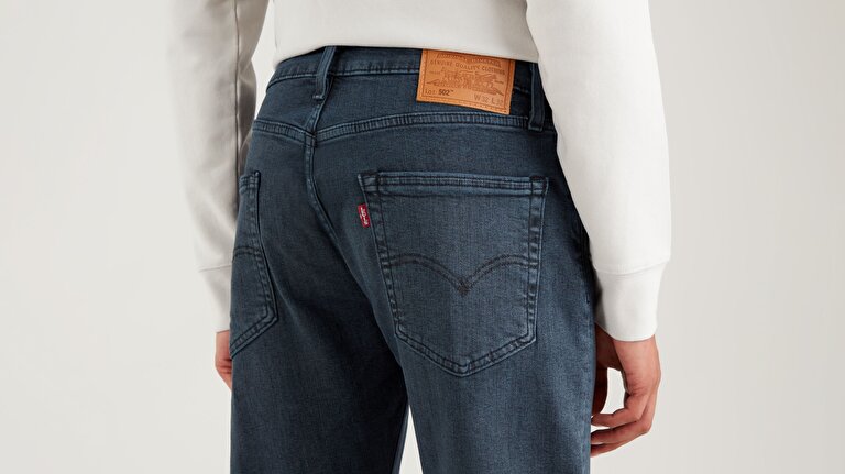 502™ Taper Erkek Jean Pantolon - Richmond Blue Black
