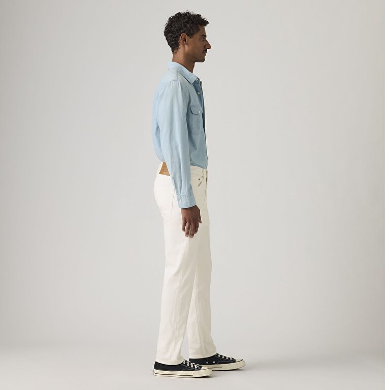 502™ Taper Erkek Jean Pantolon - White Paper