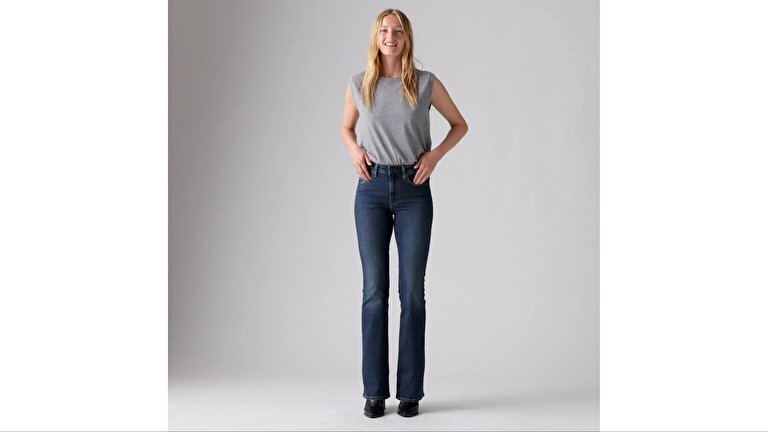 726™ High Rise Flare Kadın Jean Pantolon - Worn Midnight
