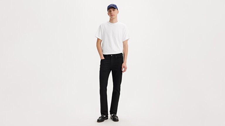 514™ Straight Erkek Jean Pantolon - Black Leaf