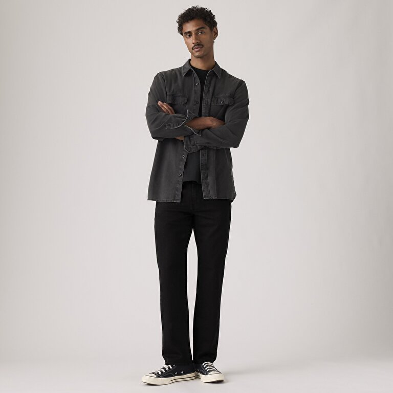 514™ Straight Erkek Jean Pantolon - Sta-Black