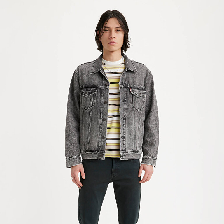 Relaxed Fit Trucker Ceket