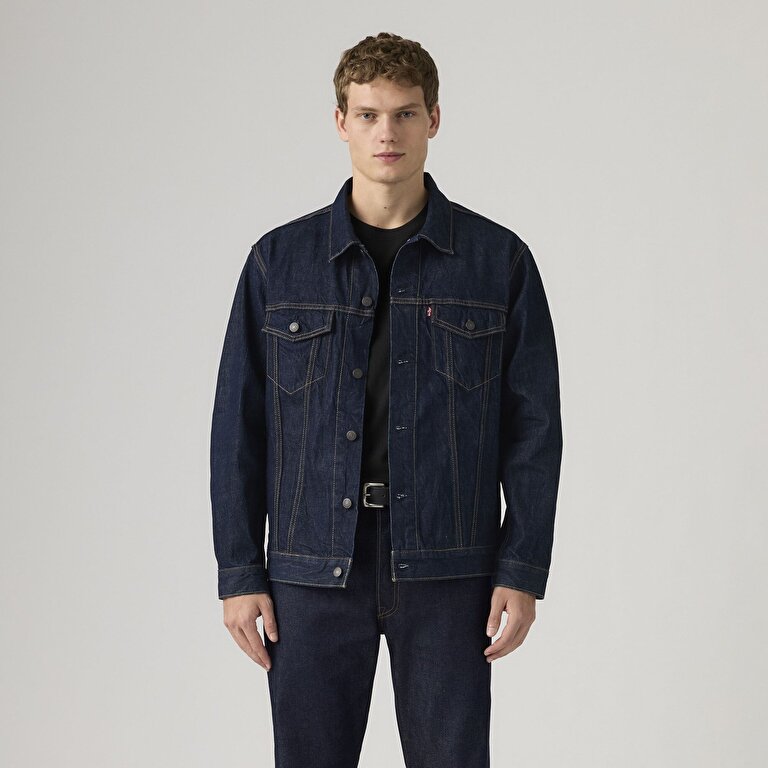 Relaxed Type III Trucker Ceket