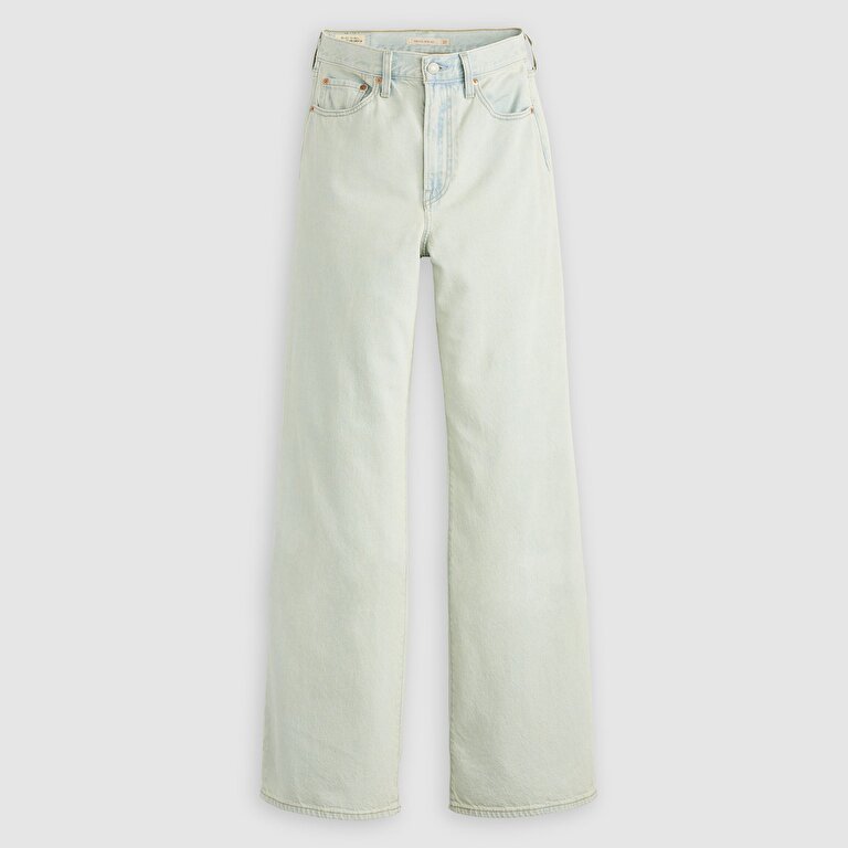 Ribcage Wide Leg Kadın Jean Pantolon