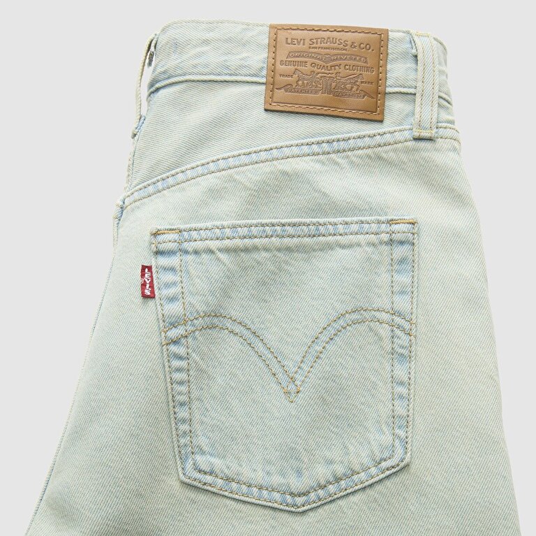 Ribcage Wide Leg Kadın Jean Pantolon