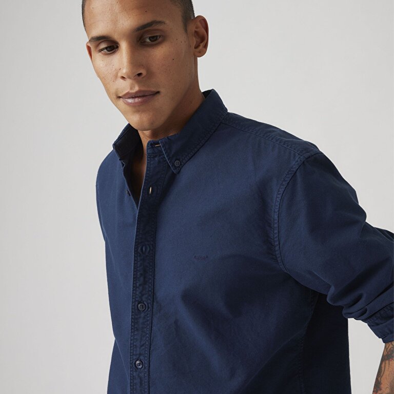 Authentic Button Down Lightweight Gömlek