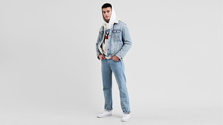 501® Levi's® Original Erkek Jean Pantolon - Light Stonewash