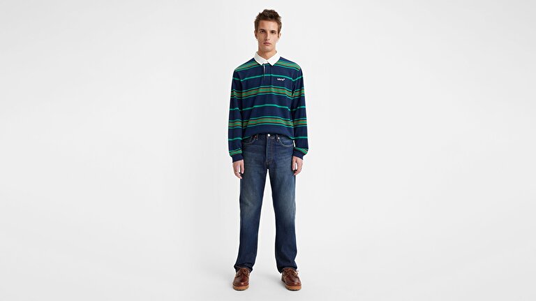 501® Levi's® Original Erkek Jean Pantolon - Low Tides Blue
