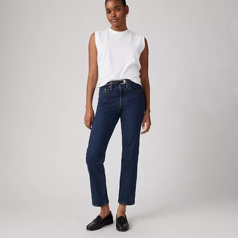 501® Crop Kadın Jean Pantolon - Salsa Stonewash