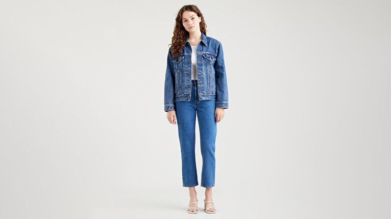 501® Crop Kadın Jean Pantolon - Jazz Pop