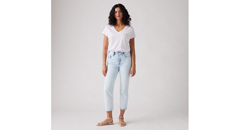 501® Crop Kadın Jean Pantolon - Healing Waters