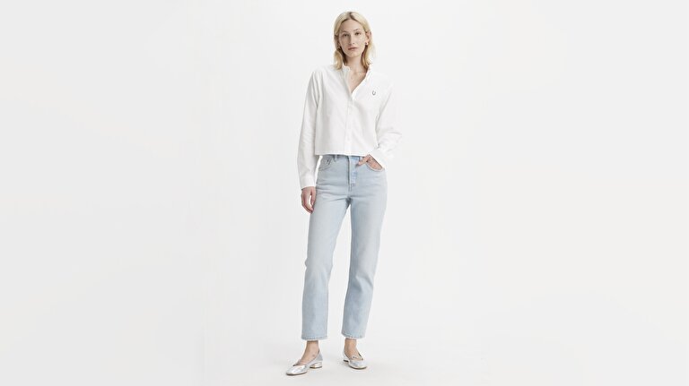 501® Crop Kadın Jean Pantolon - Stepped Away