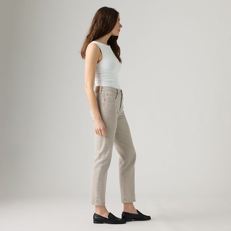 501® Crop Kadın Jean Pantolon - Pebbled Path