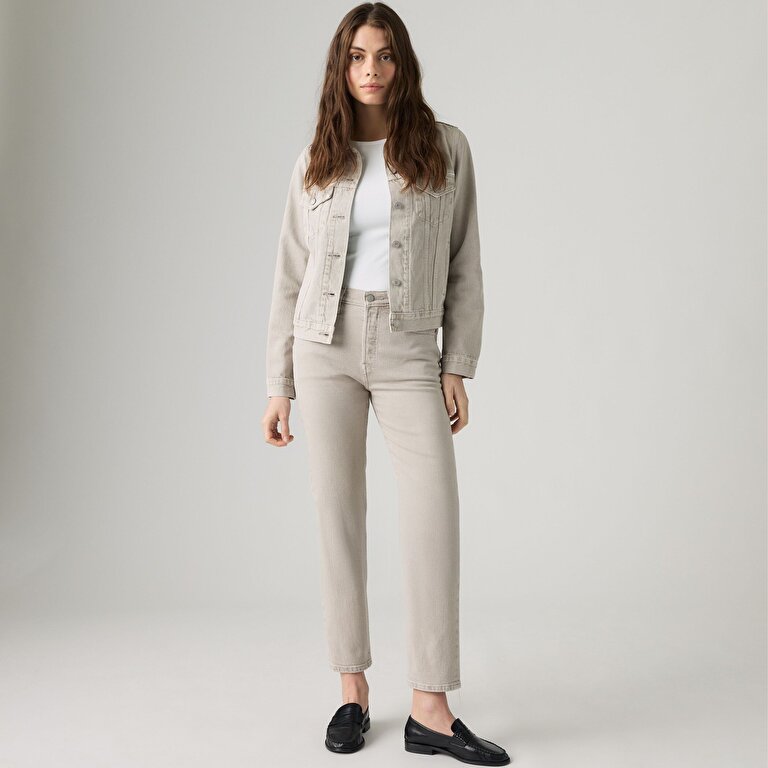 501® Crop Kadın Jean Pantolon - Pebbled Path