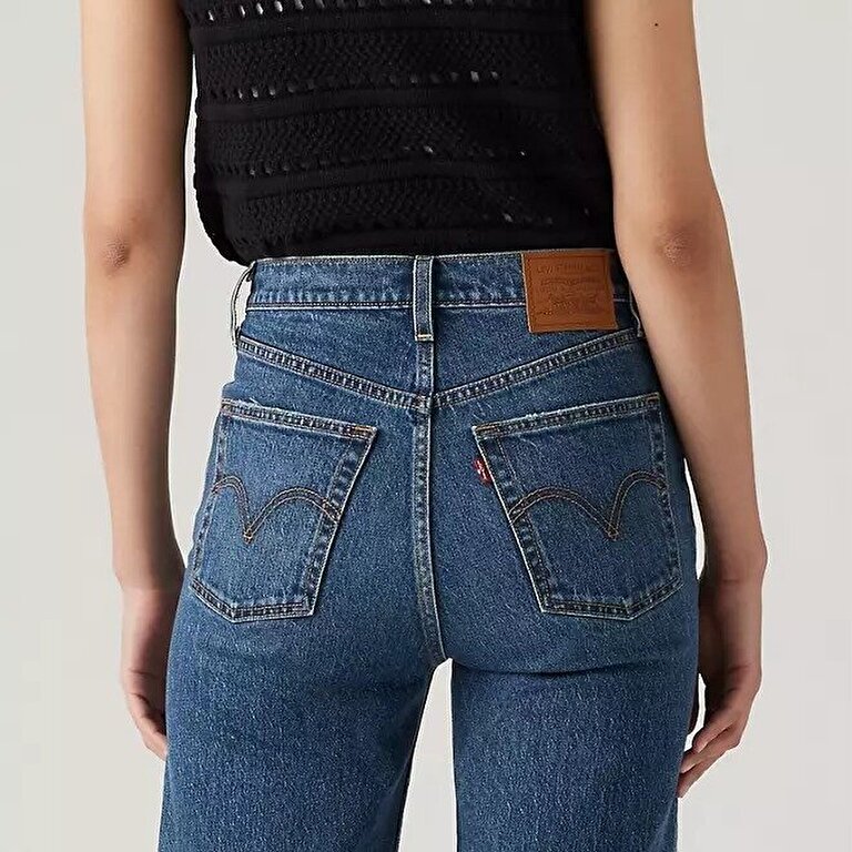 Ribcage Straight Ankle Kadın Jean Pantolon - My Honor No