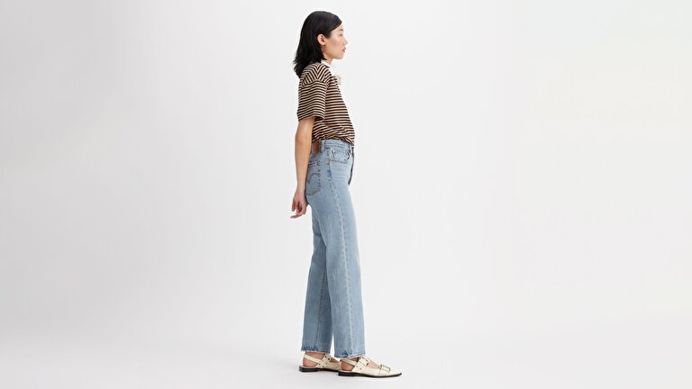 Ribcage Straight Ankle Kadın Jean Pantolon - Lets Share