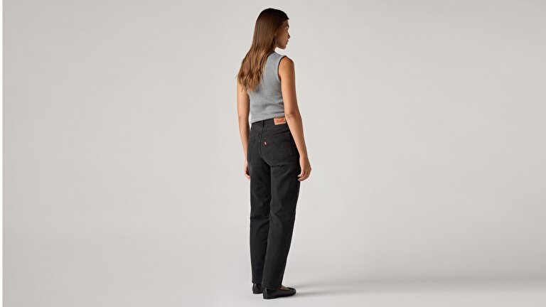 Ribcage Straight Ankle Kadın Jean Pantolon