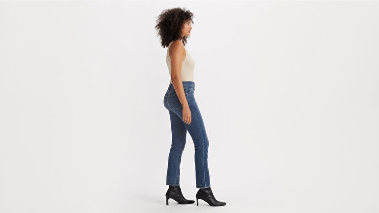 724™ High Rise Straight Kadın Jean Pantolon