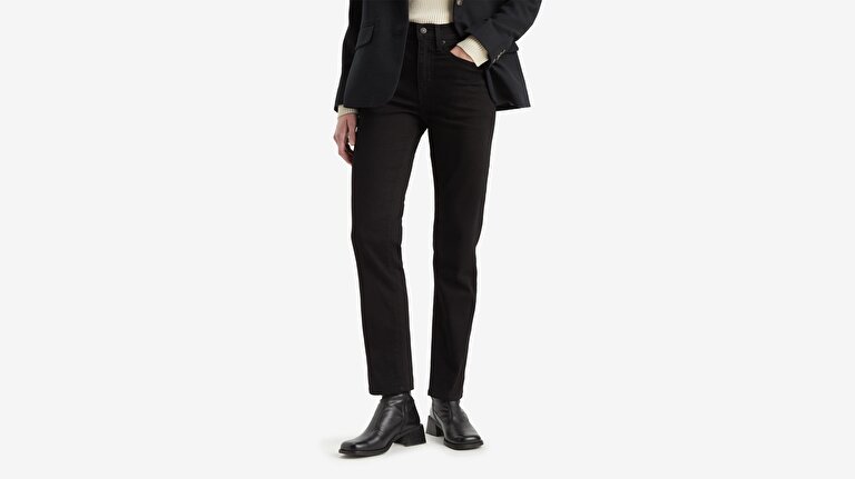 724™ High Rise Straight Kadın Jean Pantolon - Midnight Gaze