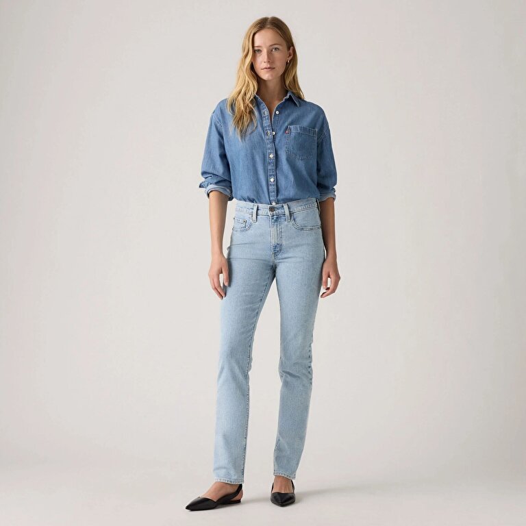 724™ High Rise Straight Kadın Jean Pantolon - Siren Singer