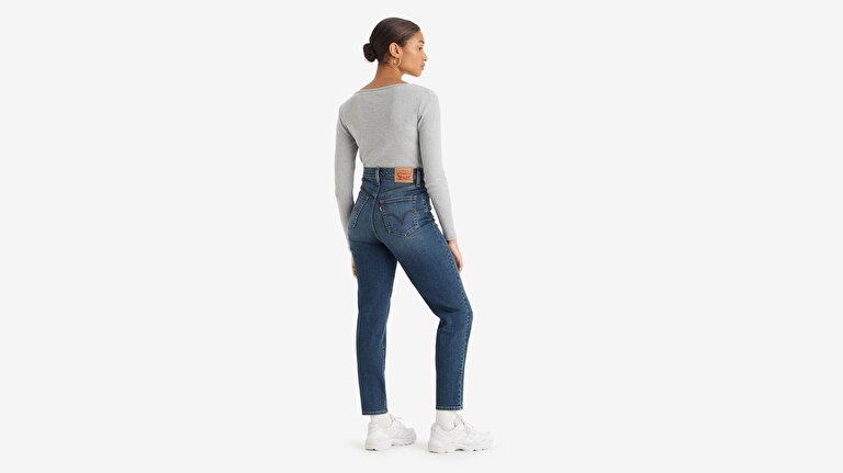 High Waist Mom Kadın Jean Pantolon - Moving Target