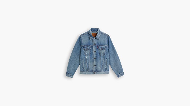 Vintage Fit Trucker Ceket