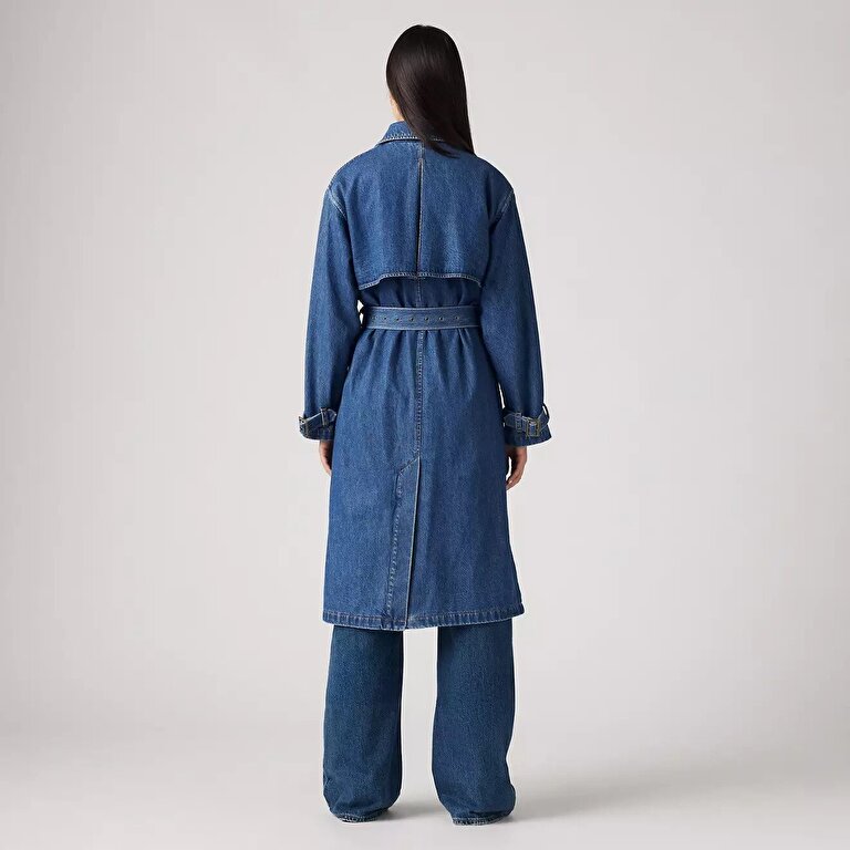 Spade Denim Trençkot