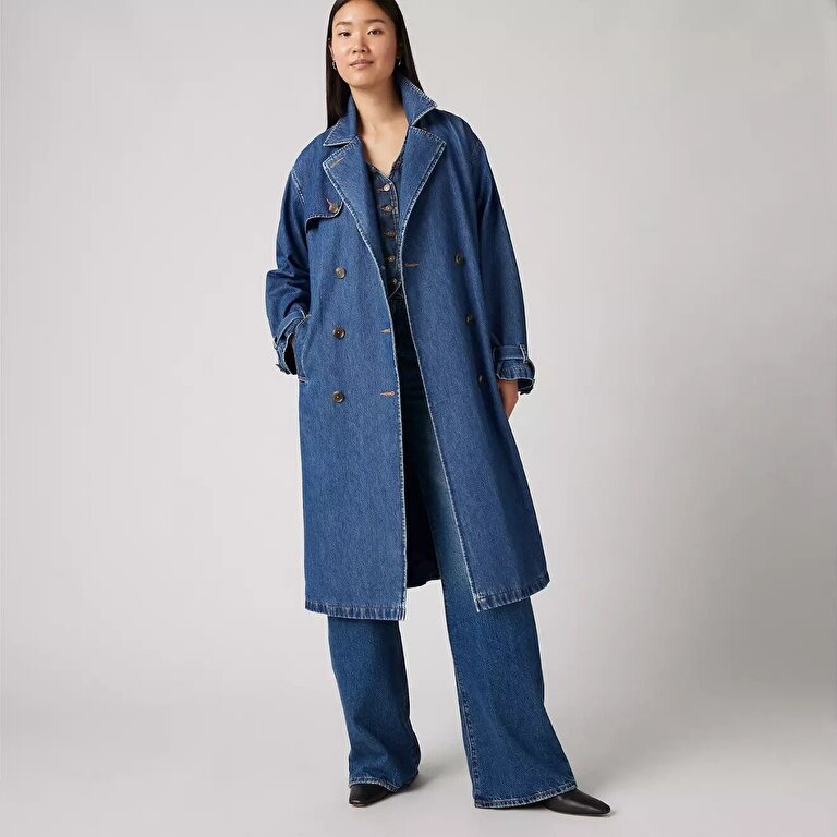 Spade Denim Trençkot