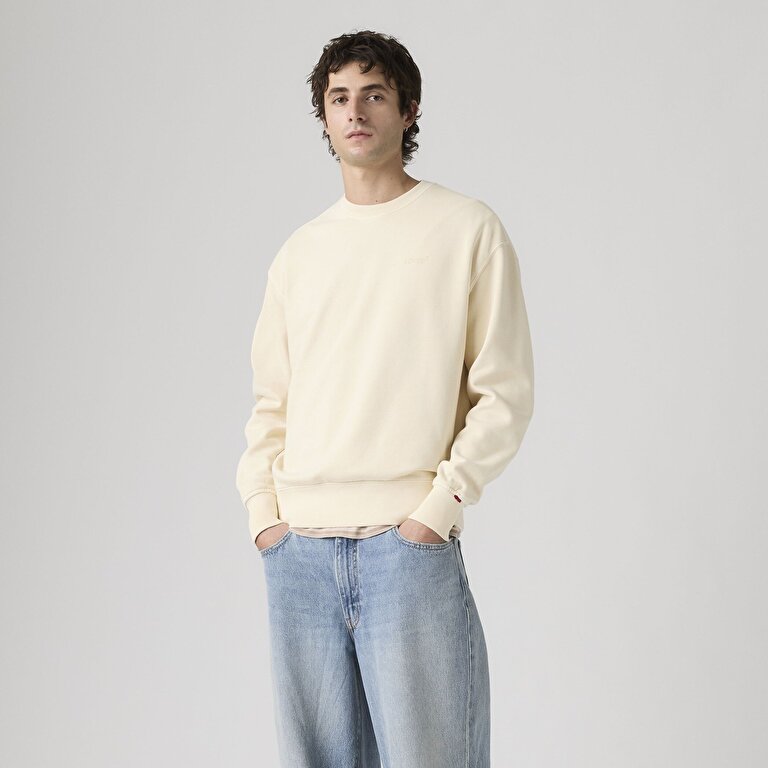 Authentic Bisiklet Yaka Sweatshirt