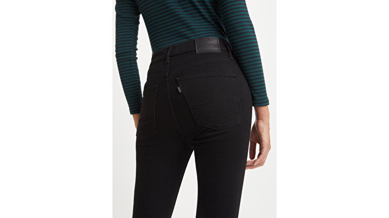 Mile High Super Skinny Kadın Jean Pantolon - Black Celestial
