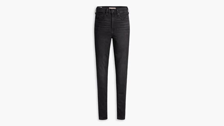 Mile High Super Skinny Kadın Jean Pantolon - Black Ground