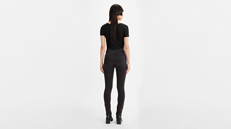 Mile High Super Skinny Kadın Jean Pantolon - Black Ground