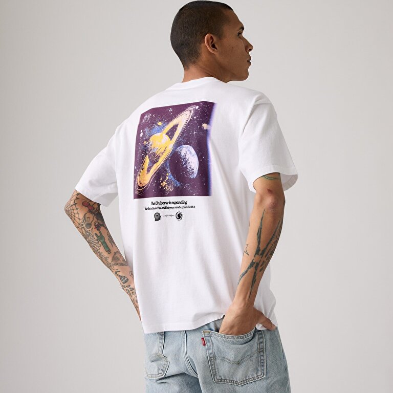 Vintage Fit Graphic Tişört