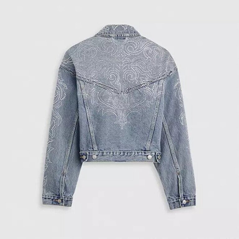 Shrunken '90s TruckerJean Ceket