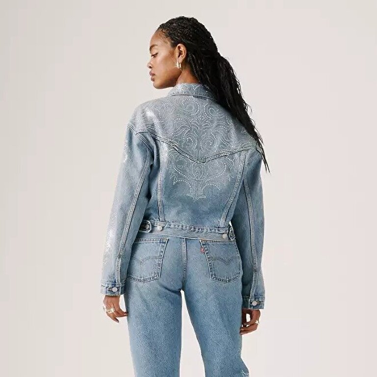 Shrunken '90s TruckerJean Ceket