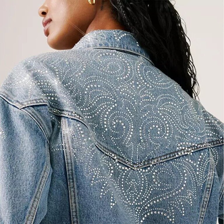 Shrunken '90s TruckerJean Ceket