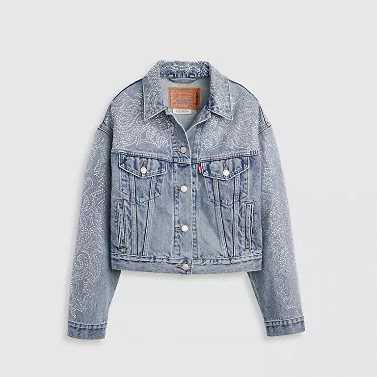 Shrunken '90s TruckerJean Ceket